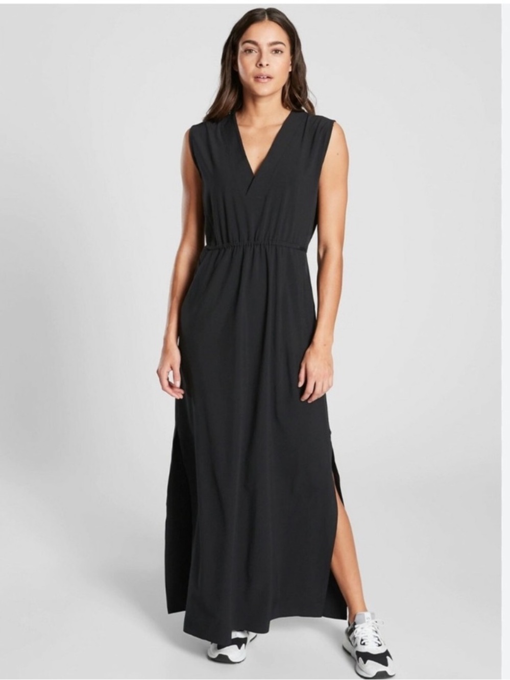 Athleta Black Marlow Maxi Dress, Medium